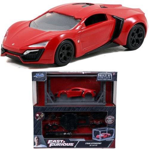 Fast and Furious Lykan Hypersport 1:55 Scale Build and Collect Die-Cast Metal Vehicle - by Jada Toys