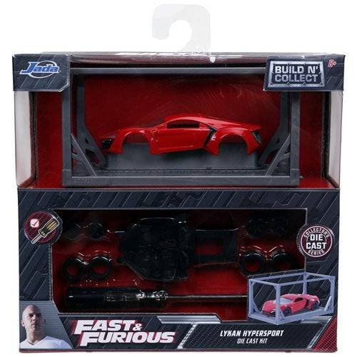 Fast and Furious Lykan Hypersport 1:55 Scale Build and Collect Die-Cast Metal Vehicle - by Jada Toys