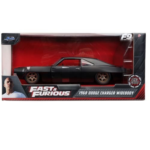Fast & Furious 1968 Dodge Charger Widebody 1:24 Scale Die-Cast Metal Vehicle - by Jada Toys