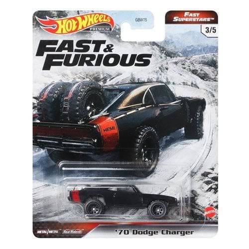 Fast & Furious Hot Wheels Premium Vehicle 2021 - 3/5 Dodge Charger - by Mattel
