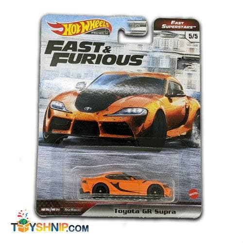 Fast & Furious Hot Wheels Premium Vehicle 2021 - 5/5 Toyota GR Supra - by Mattel