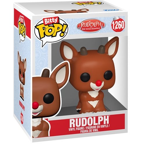 Funko Rudolph the Red-Nosed Reindeer Bitty Pop! Mini-Figure 4-Pack - Select Set(s)