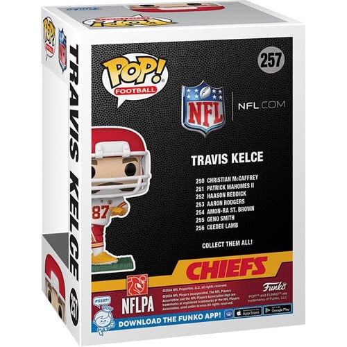 Funko Pop! 257 - NFL Kansas City Chiefs Travis Kelce (Away) Vinyl Figure