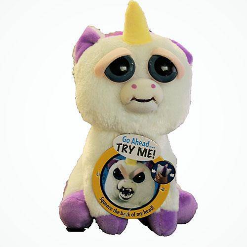 Feisty Pets Feature 8 inch plush - Glenda Glitterpoop - by Jazwares