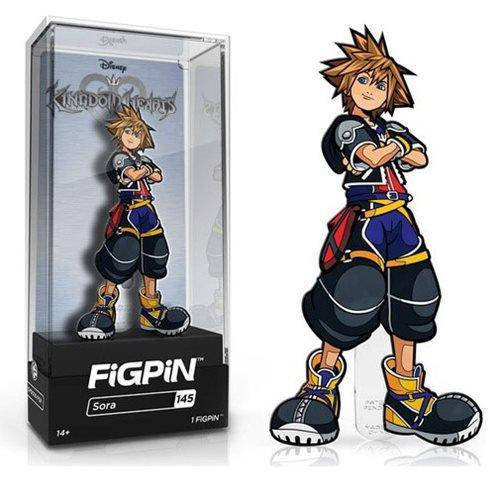 FiGPiN #145 Kingdom Hearts Sora FiGPiN Enamel Pin - by FiGPiN