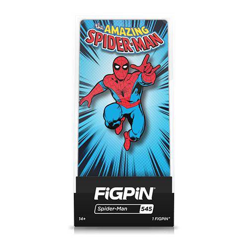 FiGPiN #545 - Marvel Amazing Spider-Man - Spider-Man Enamel Pin - by FiGPiN