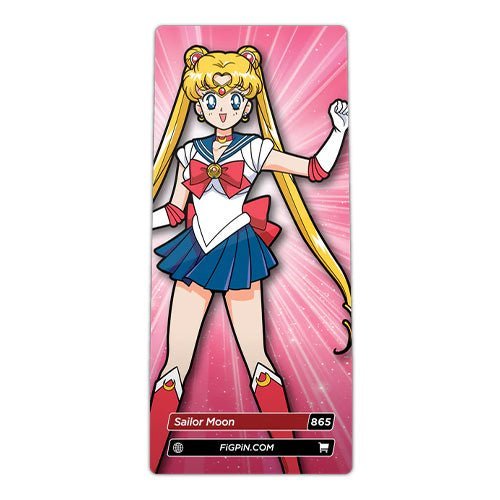 FiGPiN #865 - Sailor Moon Enamel Pin - by FiGPiN