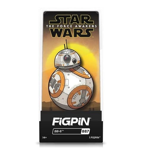 FiGPiN #887 - Star Wars - The Force Awakens - BB-8 Enamel Pin - by FiGPiN