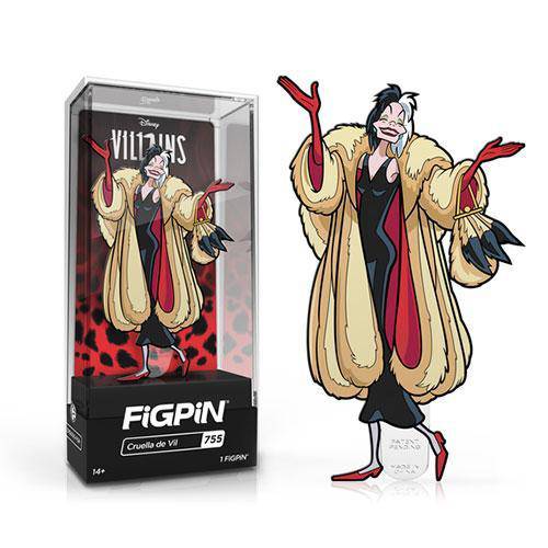 FiGPiN Enamel Pin - Disney Villains - Select Figure(s) - by FiGPiN