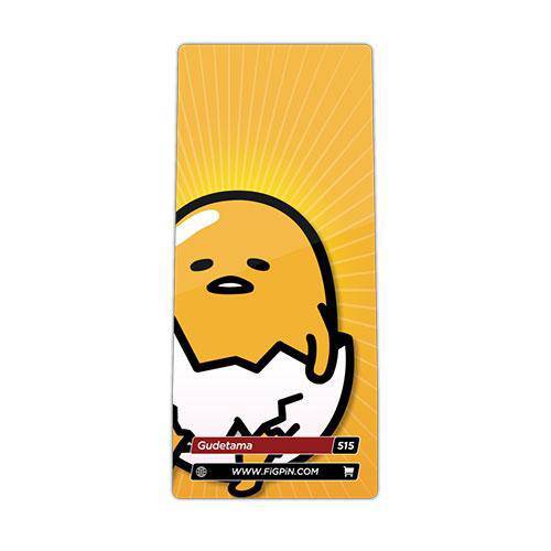 FiGPiN Enamel Pin - Gudetama Limited Edition - Select Figure(s) - by FiGPiN