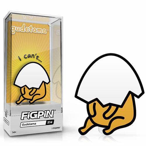 FiGPiN Enamel Pin - Gudetama Limited Edition - Select Figure(s) - by FiGPiN