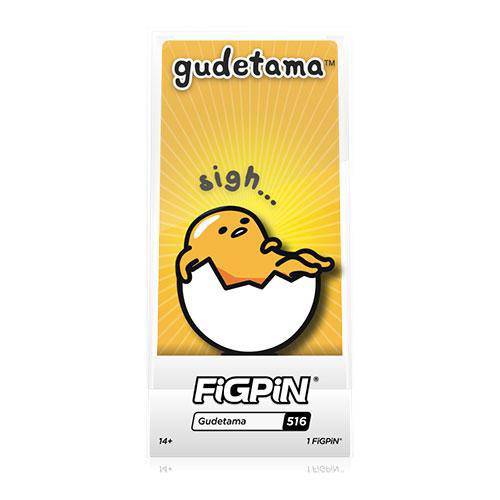 FiGPiN Enamel Pin - Gudetama Limited Edition - Select Figure(s) - by FiGPiN