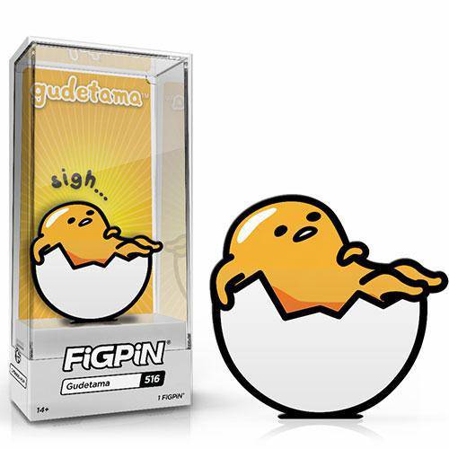 FiGPiN Enamel Pin - Gudetama Limited Edition - Select Figure(s) - by FiGPiN