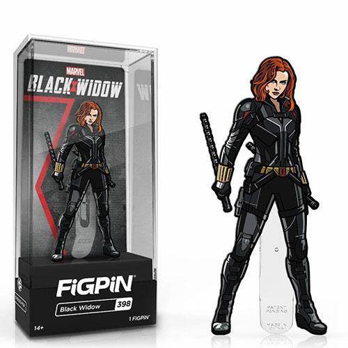 FiGPiN Enamel Pin - Marvel Black Widow - Select Figure(s) - by FiGPiN