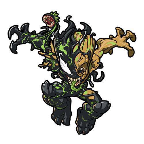 FiGPiN Enamel Pin - Marvel Spider-Man Maximum Venom - Select Figure(s) - by FiGPiN