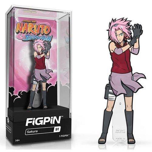 FiGPiN Enamel Pin - Naruto Shippude - Select Figure(s) - by FiGPiN