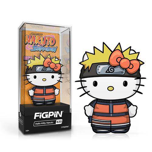 FiGPiN Enamel Pin - Naruto x Hello Kitty - Select Figure(s) - by FiGPiN