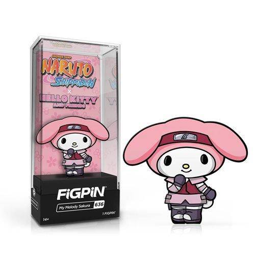 FiGPiN Enamel Pin - Naruto x Hello Kitty - Select Figure(s) - by FiGPiN