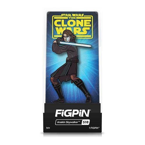 FiGPiN Enamel Pin - Star Wars - The Clone Wars - Select Figure(s) - by FiGPiN