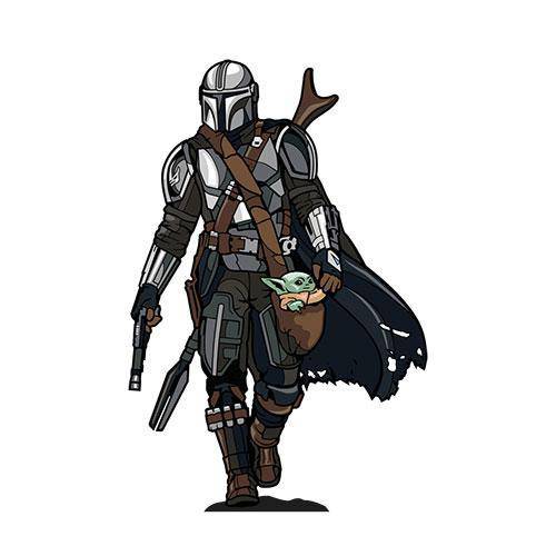 FiGPiN Enamel Pin - Star Wars - The Mandalorian - Select Figure(s) - by FiGPiN