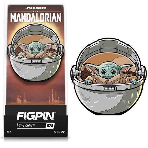 FiGPiN Enamel Pin - Star Wars - The Mandalorian - Select Figure(s) - by FiGPiN