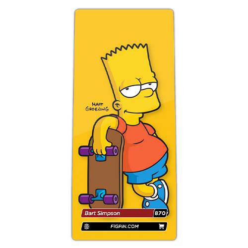 FiGPiN Enamel Pin - The Simpsons - Select Figure(s) - by FiGPiN