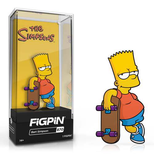 FiGPiN Enamel Pin - The Simpsons - Select Figure(s) - by FiGPiN