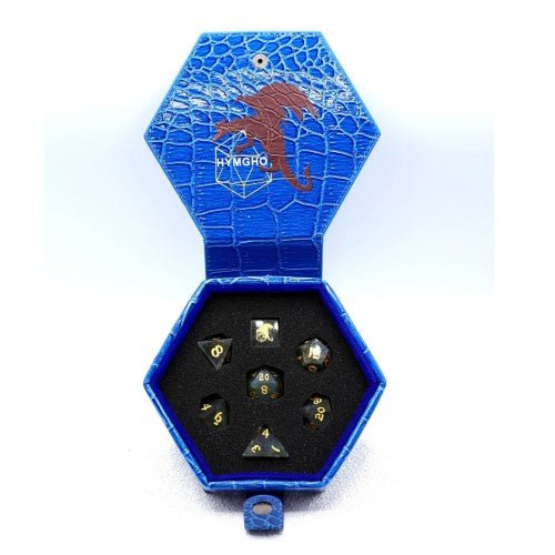 Fine Arts Leatherette Dice Box (Dice Not Included) - Choose a Design - by Hymgho