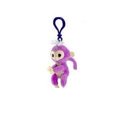 Fingerlings Plush Clip On - Purple - by Wow Wee