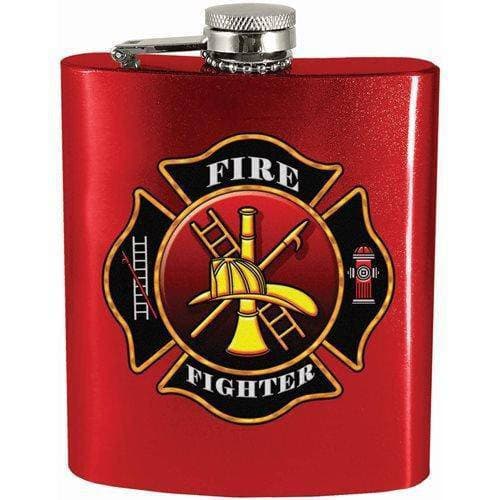 Fire Fighter 7oz. Hip Flask - by Spoontiques