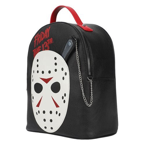 Friday The 13th Jason Mask Mini Backpack and Knife Coin Purse - by Bioworld