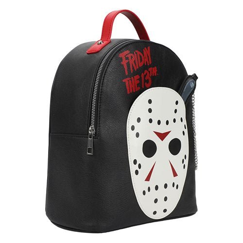 Friday The 13th Jason Mask Mini Backpack and Knife Coin Purse - by Bioworld