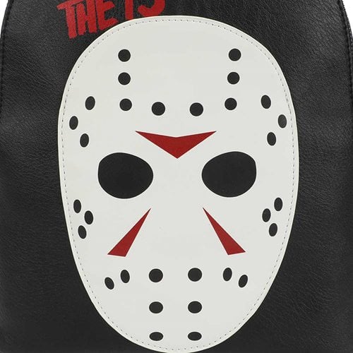 Friday The 13th Jason Mask Mini Backpack and Knife Coin Purse - by Bioworld