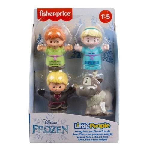 Frozen Fisher-Price Little People Young Anna and Elsa and Friends - by Fisher-Price