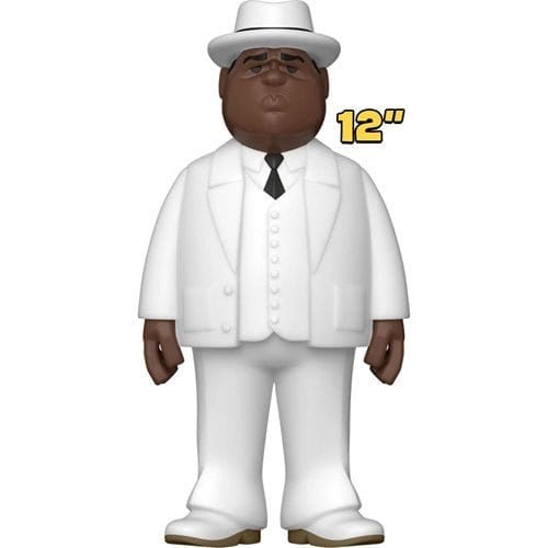 Funko Biggie Smalls White Suit 12-Inch Vinyl Gold Figure - by Funko