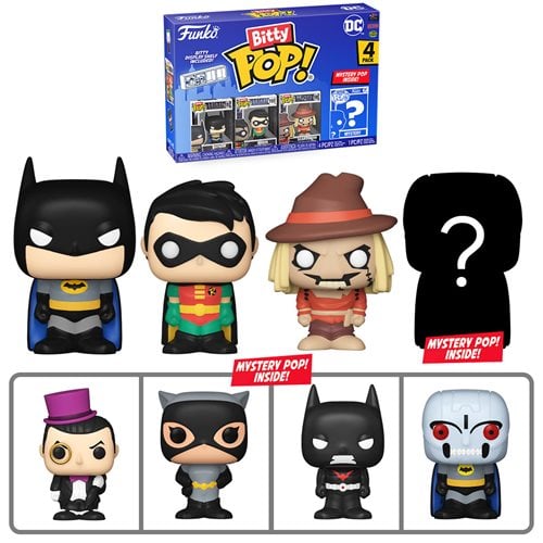 Funko Bitty Pop! Batman 1966 Mini-Figure 4-Pack - Select Set(s) - by Funko