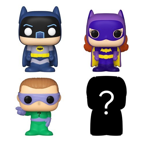 Funko Bitty Pop! Batman 1966 Mini-Figure 4-Pack - Select Set(s) - by Funko