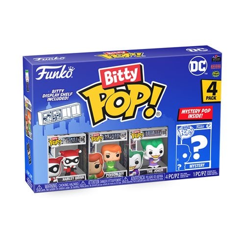 Funko Bitty Pop! Batman 1966 Mini-Figure 4-Pack - Select Set(s) - by Funko