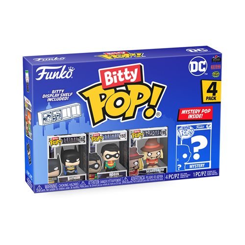 Funko Bitty Pop! Batman 1966 Mini-Figure 4-Pack - Select Set(s) - by Funko