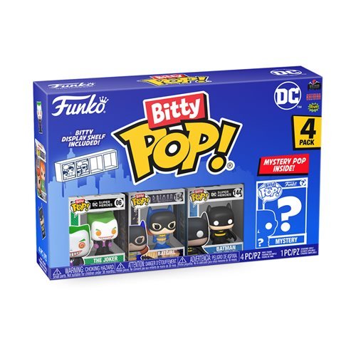 Funko Bitty Pop! Batman 1966 Mini-Figure 4-Pack - Select Set(s) - by Funko