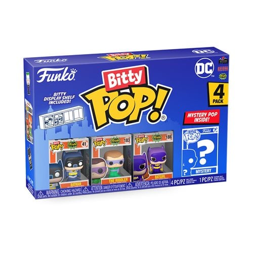 Funko Bitty Pop! Batman 1966 Mini-Figure 4-Pack - Select Set(s) - by Funko