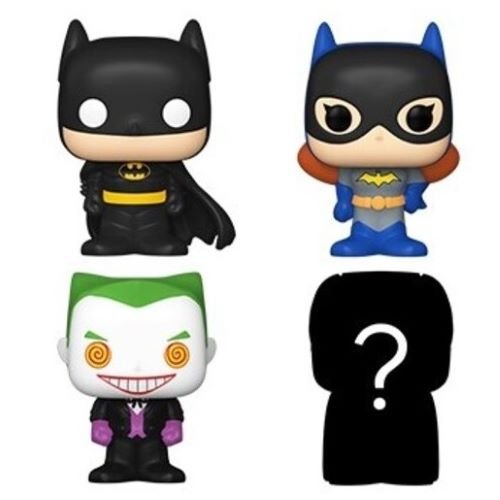 Funko Bitty Pop! Batman 1966 Mini-Figure 4-Pack - Select Set(s) - by Funko