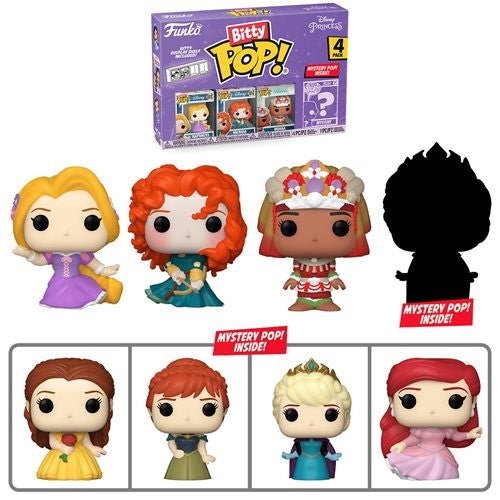 Funko Pop Mini fashion Disney Princess complete Set