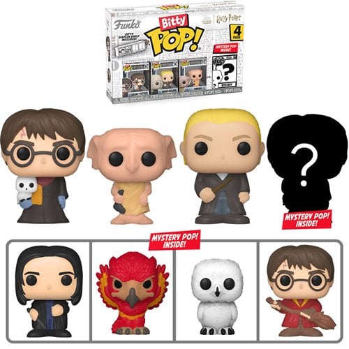 Funko Bitty Pop! Harry Potter - Mini-Figure 4-Pack - Select Set(s) - by Funko