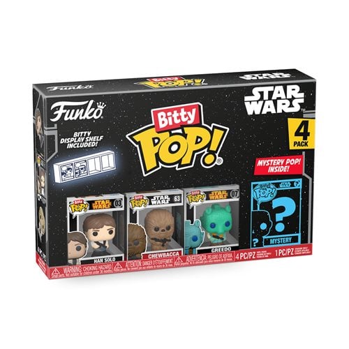 Funko Bitty Pop! Star Wars Han Solo Mini-Figure 4-Pack - by Funko