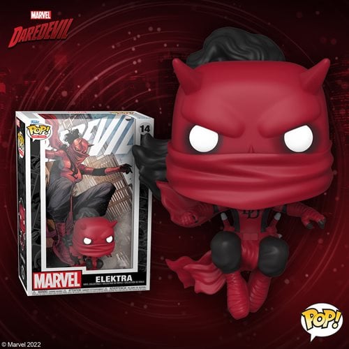 Funko Daredevil Elektra Pop! Comic Cover Figure - by Funko