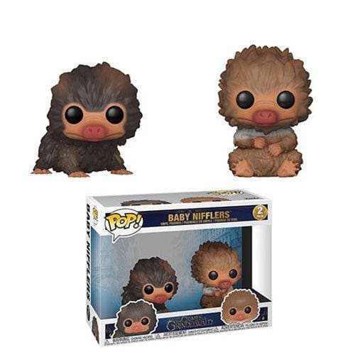 Funko Fantastic Beasts 2 Baby Niffler Brown and Tan Pop! Vinyl Figure 2-Pack - by Funko