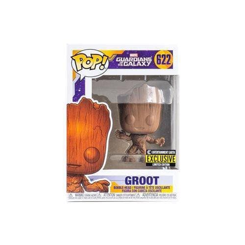 Funko Guardians of the Galaxy Groot Wood Deco Pop! Vinyl Figure - EE Exclusive - by Funko