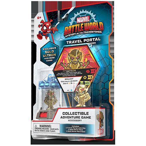 Funko Marvel Battleworld Travel Portal Accessory and Mini-Figure - by Funko