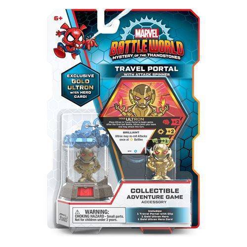 Funko Marvel Battleworld Travel Portal Accessory and Mini-Figure - by Funko